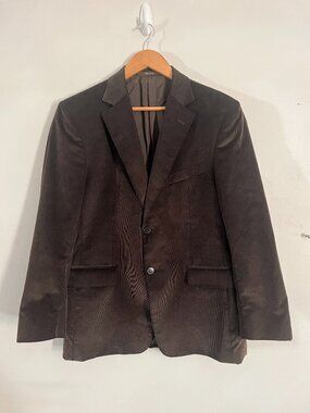 Zegna Brown Corduroy Blazer